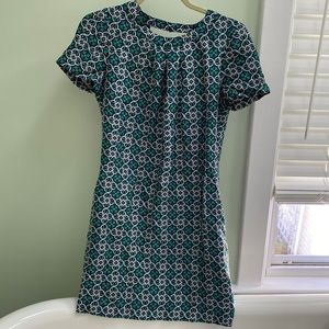 J. Crew Silk Capped Sleeve Dress